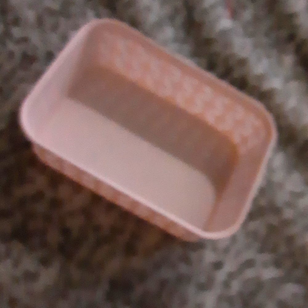 Pink container